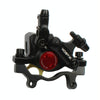 ZOOM HB100 Mountain Bike Hydraulic Brake Caliper Folding Bike Cable Pull Hydraulic Disc Brake Caliper, Style:Rear(Black)