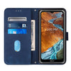 For Alcatel 1L 2021 Crossbody 3D Embossed Flip Leather Phone Case(Blue)