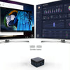 N100/DDR5 12th AlderLake-N100 Dual 4K60Hz Office And Home Mini PC, Spec: 12G+1TB /EU Plug