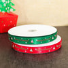 Christmas Gift Box Flowers Packing Coloured Ribbon , Size: 91m x 2cm (Red)