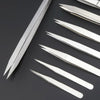 10 inch Thickened Stainless Steel Clamping AA Tweezers Gold And Silver Ring And Bracelet Soldering Tool