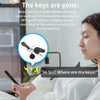 Global Positioning Pet Key Anti-Lost Device Smart Bluetooth GPS Locator(White)