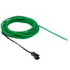 Waterproof Round Flexible Car Strip Light with Driver for Car Decoration, Length: 5m(Green)