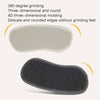 High Heel Shoes Thickened Anti-Wear Foot Half Size Pads, Size: 6mm(Black)