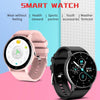 BW0223 Heart Rate/Blood Oxygen/Blood Pressure Monitoring Bluetooth Smart Calling Watch, Color: Silicone Pink