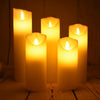 5 in 1 Remote Control Yellow Light LED Candle Lamp Halloween Christmas Wedding Decorative Light