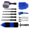 12 PCS / Set Car Tire Slight Cleaning Brush( A)