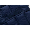 White Duck Down Jacket Vest Men Middle-aged Autumn Winter Warm Sleeveless Coat, Size:M(Blue)