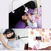 Universal Multifunctional Flexible Long Arm Lazy Bracket Desktop Headboard Bedside Car Phone Holder Stand Tablet Mount(White)