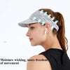 Sports Headband Empty Top Hat Summer Outdoor Sunscreen Breathable Riding And Running Peaked Cap For Men And Women, Size: Free Szie(Light Purple)