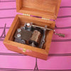 Home Decor Creative Exquisite Retro Wooden Birthday Decorations Music Box, Random Style Delivery