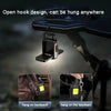 Double Sided COB Flashlight Mini Keychain Light Camping Light With Stand