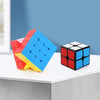 Moyu Mr. M Series Magnetic Cube Twisty Puzzle Toy Two Layers Cube Puzzle Toys (Black)