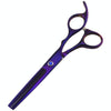 Professional Hair Cutting Scissor Hairdressing Kit Thinning Scissors Barber(Purple ThinningSXLC-601T))