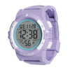 SPOVAN K01 Women Children LED Luminous Waterproof Electronic Sports Watch(Purple)