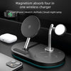S20 4 in 1 15W Multifunctional Magnetic Wireless Charger with Night Light & Holder for Mobile Phones / AirPods(White)