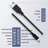 Driving Recorder Power Cord USB Car Charger Antihypertensive Line, Style: 3.5m+2A(Android Straight Head)