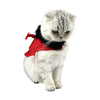 Shiny Red Devil Dog/Cat Costume Cloak, Size M - Halloween