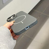 For iPhone 15 Pro Skin-friendly Ultra-thin MagSafe PC Phone Case(Grey)