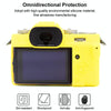 For FUJIFILM X-T5 Soft Silicone Protective Case(Yellow)