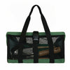 Multifunctional Breathable Portable Garden Tool Bag Fishing Gear Storage Bag(Dark Green)