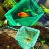 4" Aquarium Fish Net - Small Square Fish Net with Strong Handle