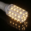 15W Section Dimmable Corn Light Bulb, E27 80 LED SMD 2835, AC 220V