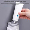 Bathroom Wall-mounted Automatic Toothpaste Squeezing Artifact(Blue)