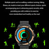 LEMFO HK98 1.43 inch BT5.3 Fitness Sport Smart Watch, Support Bluetooth Call / Sleep / Blood Oxygen / Heart Rate / Blood Pressure Health Monitor(Gold)