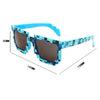 Fashion Sunglasses Action Game Toys Square Glasses(Green)