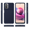 For Xiaomi Redmi Note 10S Thunderbolt Shockproof TPU Protective Soft Phone Case(Blue)