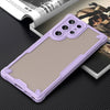 For Samsung Galaxy S22 Ultra 5G Armor Glaze PC Hybrid TPU Phone Case(Purple)