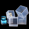 10 PCS 35mm Crystal Drop Glue Square Silica Gel Mold DIY Handmade Jewelry Decoration Model