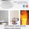 WiFi Smoke Detector Alarm, Smart Home Fire Sensor, App Alerts