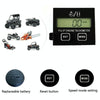 ZSB-03 Chain Saw Tachometer Gasoline Engine Lawn Mower High Tachometer Digital Display Induction Pulse Tachometer, Specification: Clip Version