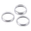iPhone 16 Pro Max Camera Lens Protector (Silver, 3-Pack)