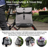 WEST BIKING YP0707259 Bicycle Riding Shelf Bags Camel Bag Multi-Function Mountain Bike Computer Backpack(Gray)