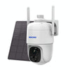 ESCAM G24 3MP Solar WiFi Security Camera | Colour Night Vision | PIR & Siren