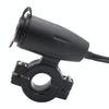 Motorcycle USB Charger with Waterproof  Cover Switch Control (Red Light)