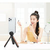 PULUZ Inlaid Wood Desktop Vlogging Live Tripod Holder (Black)