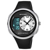 SANDA 763 Men Waterproof Student Watch Explosive Fashion Multi Functional Night light Outdoor Sports Personality Electronic Wrist Watch(Silvery)