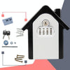 Key Safe Box - Wall Mounted Combination Lock - Grey