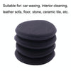 50 PCS Waxing Sponge Cars With Round Edge Car Washing Car Wax Maintenance Polished Sponge(Black)