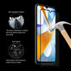 5 PCS For Xiaomi Poco C40 ENKAY Full Glue 0.26mm 9H 2.5D Tempered Glass Full Film