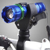 3 PCS Bicycle 360 Degree Rotating Lamp Holder Lamp Clip(Black)
