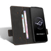 For ASUS ROG Phone 7 Magnetic Clasp Leather Phone Case(Black)