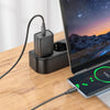 hoco N60 PD20W Type-C Charger Set with 1m Type-C to Type-C Cable, Specification:EU Plug(Black)