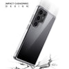 For Samsung Galaxy S25+ 5G Crystal Clear TPU Hybrid PC Phone Case(Transparent)