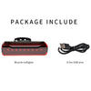 A02 Bicycle Taillight Bicycle Riding Motorcycle Electric Car LED Mountain Bike USB Charging Safety Warning Light (100 Hours, Plastic Bag)