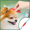 Dual-Head Pet Toothbrush (Blue) - Cat & Dog Teeth Cleaning